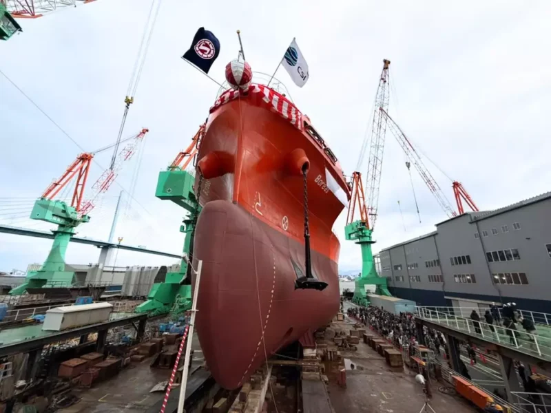 Kehadiran Boreas menjadi wujud komitmen CDIA dalam memperkuat infrastruktur logistik maritim yang terintegrasi dan berstandar internasional. (CDI Group/Istimewa)
