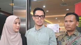 Foto: Dude Harlino dan Alyssa Soebandono. (Rumondang/detikcom)