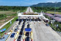 Libur paskah 2026,trafik jalan tol Trans Sumatera naik 43,62 Persen,Hutama Karya  perkuat operasional (Dok.jambiupdate.co)