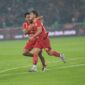 Pemain Persija Jakarta, Eksel Runtukahu, merayakan gol(Dokumentasi Persija Jakarta)