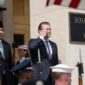 Menteri Pertahanan Amerika Serikat Pete Hegseth menerima kunjungan Menteri Pertahanan Indonesia Sjafrie Sjamsoeddin pada Senin (13/4/2026). (US Department of War)