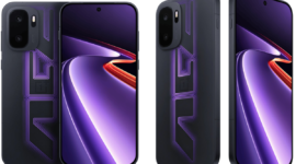 Desain OnePlus Ace 6 Ultra dari berbagai sisi. (GSM Arena)