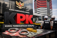 Ilustrasi gedung Komisi Pemberantasan Korupsi (KPK).