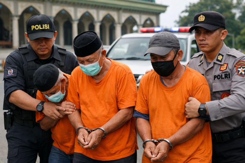 Ilustrasi Polisi mengamankan tiga pelaku pencurian mobil pikap di area masjid di Kota Serang. Dua di antaranya merupakan lansia, sementara satu lainnya berusia paruh baya.