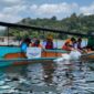 Pemkab Kerinci bersama PT Kerinci Merangin Hidro melakukan penebaran ikan endemik di Danau Kerinci