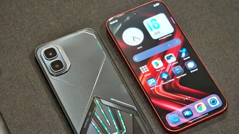 Infinix GT 50 Pro hadir dengan sistem pendingin HydroFlow, chipset Dimensity 8400, dan fitur gaming canggih untuk pengalaman bermain lebih optimal. (Istimewa)