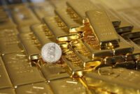© Reuters. Futures emas lebih rendah pada masa dagang Asia