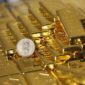 © Reuters. Futures emas lebih rendah pada masa dagang Asia