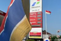 Harga BBM Pertamina 18 April 2026. Foto: Dina Rayanti / detikOto