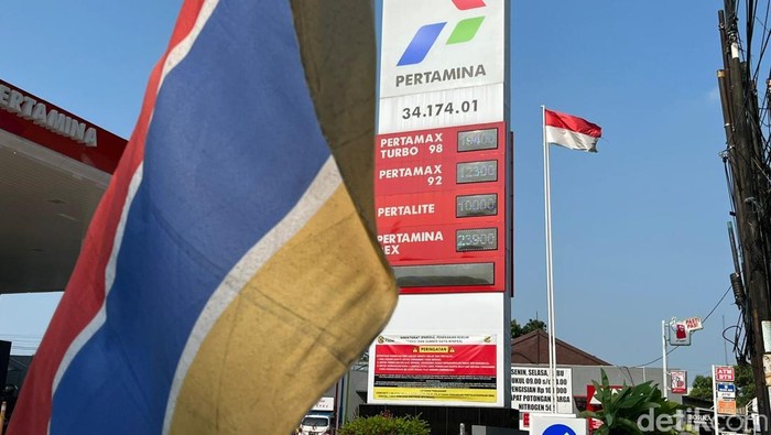 Harga BBM Pertamina 18 April 2026. Foto: Dina Rayanti / detikOto