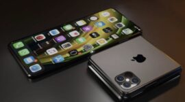 Foto: iPhone Fold (Tangkapan Layar X/VidyutVyom)