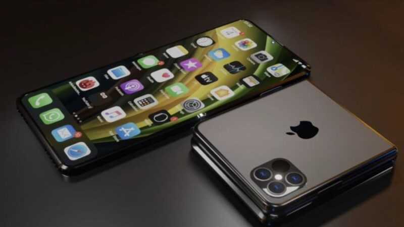 Foto: iPhone Fold (Tangkapan Layar X/VidyutVyom)
