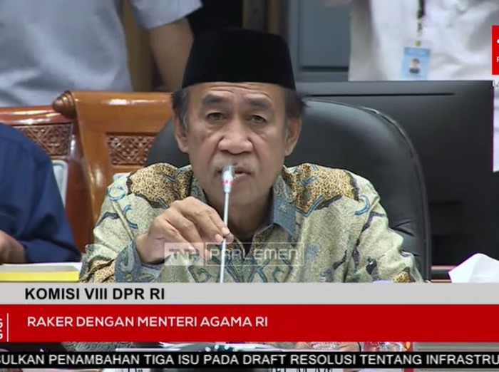 Foto: Ashabul Kahfi (Tangkapan Layar YouTube DPR RI).