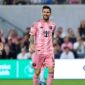 Lionel Messi saat bertanding menghadapi New England Revolution. Foto: Getty Images/Carmen Mandato