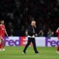 Arne Slot mengakui Liverpool beruntung hanya kebobolan dua gol saat melawan Paris Saint-Germain (Foto: REUTERS/Christian Hartmann)