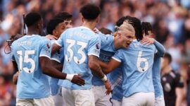 Manchester City ada di posisi terdepan juara Liga Inggris. (Foto: Action Images via Reuters/Lee Smith)