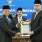 Foto: Pelantikan Hendarsam Marantoko sebagai Direktur Jenderal Imigrasi Kementerian Imipas di Gedung Kementerian Imipas, Jakarta Selatan, Rabu (1/4/2026). (dok istimewa)
