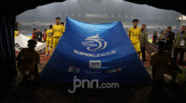 Pertandingan BRI Super League 2025/26. Foto: Nur Fidhiah Shabrina/JPNN.com