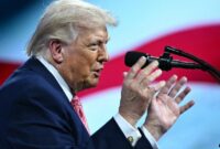 Presiden Amerika Serikat Donald Trump (Foto: AFP/MANDEL NGAN)