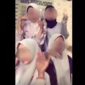 Sejumlah siswi membuat konten joget di Mapolres Luwu Utara setelah dipanggil polisi terkait kasus pengeroyokan. (Dok. Istimewa)
