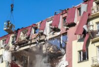 Ilustrasi dampak serangan Rusia di Ukraina (Foto: REUTERS)