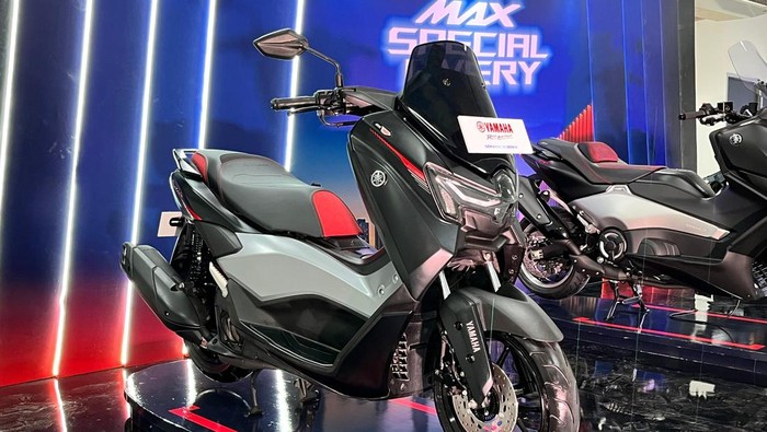 Motor Yamaha. Foto: Luthfi Anshori/detikOto