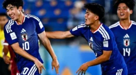 Jepang mengalahkan Qatar 3-1 dalam fase grup Piala Asia U17 (The-afc.com)