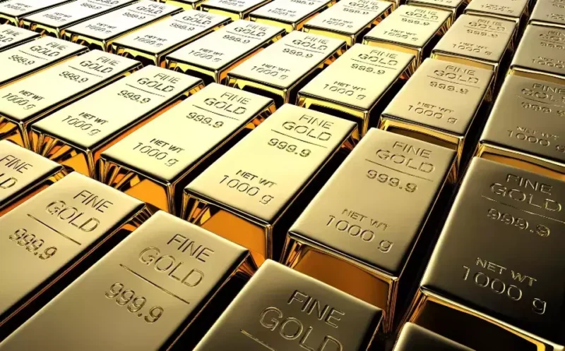 Ilustrasi emas. (Treasury)