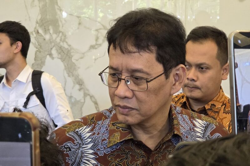 Menteri Keuangan Purbaya Yudhi Sadewa di Kemenko Perekonomian, Jakarta, Selasa (26/5/2026)(KOMPAS.com/DEBRINATA RIZKY)