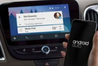 Ilustrasi - Tampilan Android Auto dari Google. ANTARA/HO-Android Auto/am.