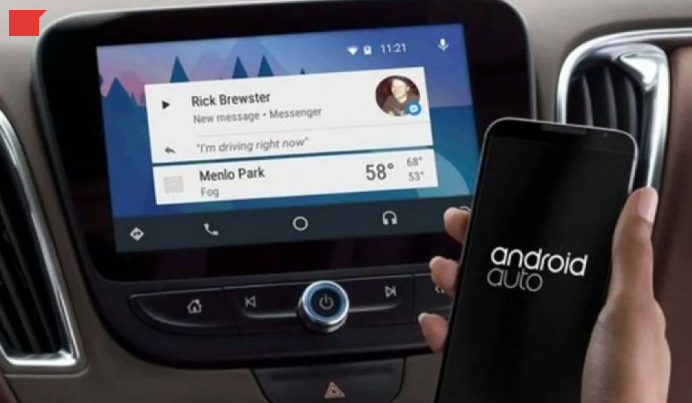 Ilustrasi - Tampilan Android Auto dari Google. ANTARA/HO-Android Auto/am.