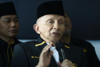Ketua Majelis Syuro Partai Ummat, Amien Rais (Jauh Hari Wawan S/detikJogja)