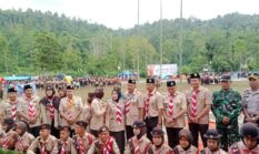 Bupati Kerinci Resmi Buka Jambore Cabang Pramuka 2026 di Lubuk Nagodang, Ribuan Peserta Ikut Meriahkan