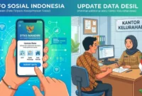 Cara Ubah Data Desil Online Lewat Aplikasi hingga Offline di Kantor Desa. (Foto: AI)