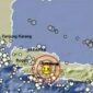 Peta gempa bumi mengguncang Garut, Jawa Barat, Senin (4/5/2026). (Foto: BMKG)