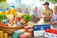 Ilustrasi bansos. Foto: ChatGPT