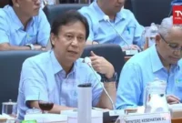 Menteri Kesehatan Budi Gunadi Sadikin saat rapat kerja bersama Komisi IX di Kompleks Parlemen Senayan, Jakarta, Senin (19/1/2026).(Foto: inilah.com/Reyhaanah Asya)