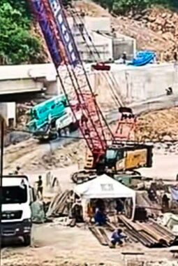 Progres Flyover Panorama I Sitinjau Lauik Capai 18,75 Persen